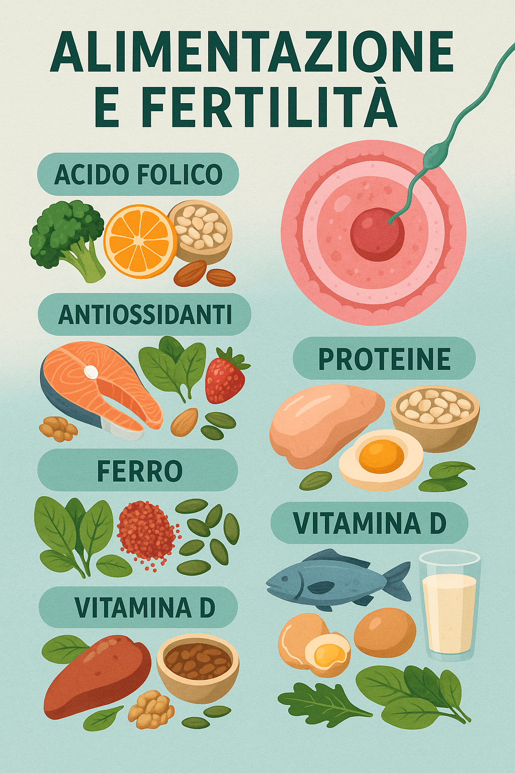 alimentazione e fertilità